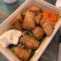 Fried jackfruit  at Eat Healthy in Eumundi