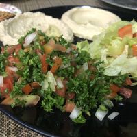 Vegan platter at Gulf Restaurant in Chiang Mai