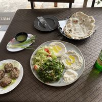 Set menu one and beer from irish bar two doors down  at Gulf Restaurant in Chiang Mai