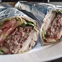 falafel wrap  at Gulf Restaurant in Chiang Mai