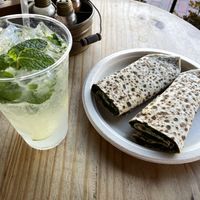 Homemade lemonade and fresh hatz!   at Zhengyalov Hatz in Glendale