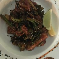 Jackfruit dish at Ginger in Willemstad