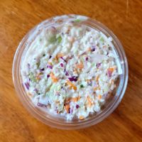 Coleslaw at The Beehive Cafe in Berkeley Springs