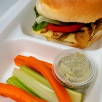 Deli sandwich at The Beehive Cafe in Berkeley Springs