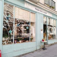 Façade at Prends-en de la Graine in Angers