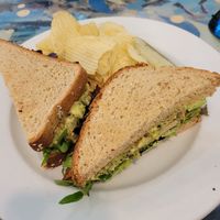 Avocado pesto sandwich at Surrey's Cafe and Juice Bar in New Orleans