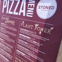 Pizza  at Stoned Pizza  in St Ives