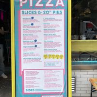 Menu as of June 2021  at Civerinos Slice - OG in Edinburgh