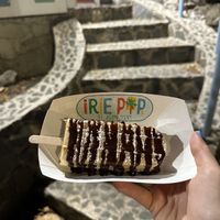 Waffle pop  at Irie Pops in St John