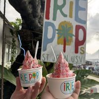   at Irie Pops in St John