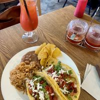 Lunch special - soft corn tacos with soy  at Taco Amigo - 타코 아미고 in Seoul