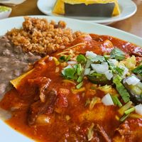 vegan enchiladas at Taco Amigo - 타코 아미고 in Seoul