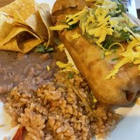 Chimichanga with mushroom  at Taco Amigo - 타코 아미고 in Seoul