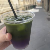 Matcha lemonade at Lot Sixty One Coffee in Valletta