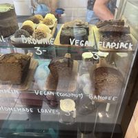 Vegan cakes at Lot Sixty One Coffee in Valletta