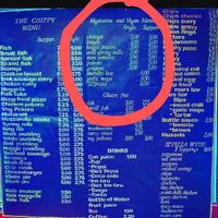 Menu at The Chippy Blairgowrie in Blairgowrie