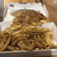 Vegan pizza crunch #Veganuary at The Chippy Blairgowrie in Blairgowrie