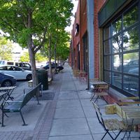 Outdoor seating at Tenoch Urban Kitchen & Bar in Dalton