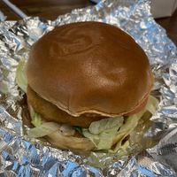 Crispy Chicken Sandwich at Stand-Up Burgers - Wells in Chicago