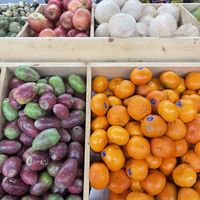 Fresh grocery shopping   at Crearéé (FKA Mercado Mexico) in Bishop