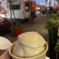 Peanut butterr  at Lush Gelato in San Francisco