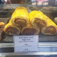 Vegan rolls at Wells Deli in Wells-next-the-sea