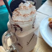 Vegan Oreo Milkshake  at Wells Deli in Wells-next-the-sea