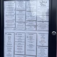   at Wells Deli in Wells-next-the-sea