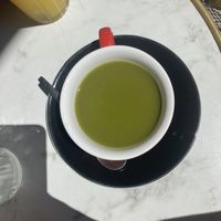 Matcha tea   at Manifest Lisbon in Lisbon