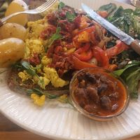 Vegan brunch at Manifest Lisbon in Lisbon