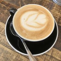 Café con avena  at Manifest Lisbon in Lisbon