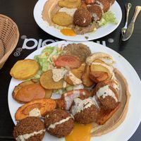 Falafel Teller   at Black Rhino in Berlin