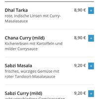Vegane Gerichte  at SuJa in Hamburg
