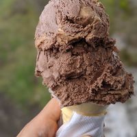 Chocolate Peanut Butter non-dairy at Devyns Creemee Stand in Swanton