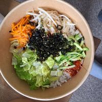 Vegan bimbimbap at Koko Korean Food in Whitby