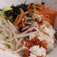 Vegan bibimbap at Koko Korean Food in Whitby