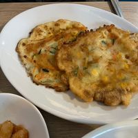 Chickpea pancakes at Koko Korean Food in Whitby