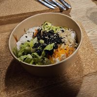 Vegan bibimbap at Koko Korean Food in Whitby