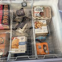 Frozen goods at Ybor City Vegan Deli in Tampa
