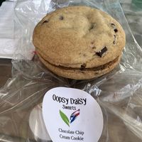Chocolate chip cookie sandwich   at Ybor City Vegan Deli in Tampa