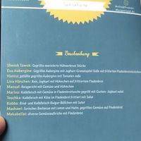 Speisekarte at Projekt Morgenland in Horb Am Neckar