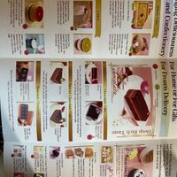 English menu  at The Vegan Marshmallooow in Tokyo