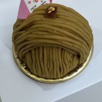 Chestnut cake  at The Vegan Marshmallooow in Tokyo