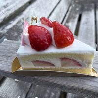 Strawberry holiday short cake   at The Vegan Marshmallooow in Tokyo