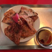 Kimchi pancake at Sun Tan in Lisbon