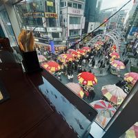 Nice view of the active markets  at New Little India - BIFF in Busan