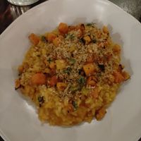 Butternut Squash risotto at Francesca's Italian Kitchen in Christchurch