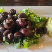 Pan roasted 'smoked' mushrooms at Ka Papa Cuisine in Sarasota