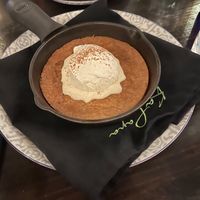 Save room for the Skillet Cookie with “ice cream” at Ka Papa Cuisine in Sarasota