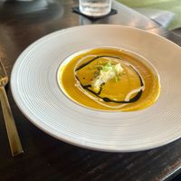 Creamy carrot soup  at Ka Papa Cuisine in Sarasota